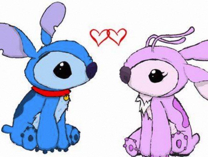 stitch and angel