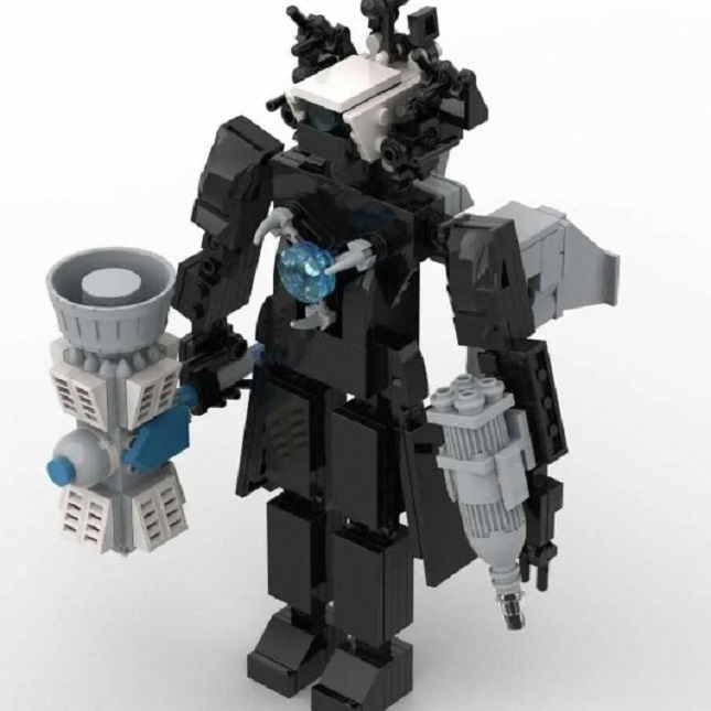 titan cameraman building blocks