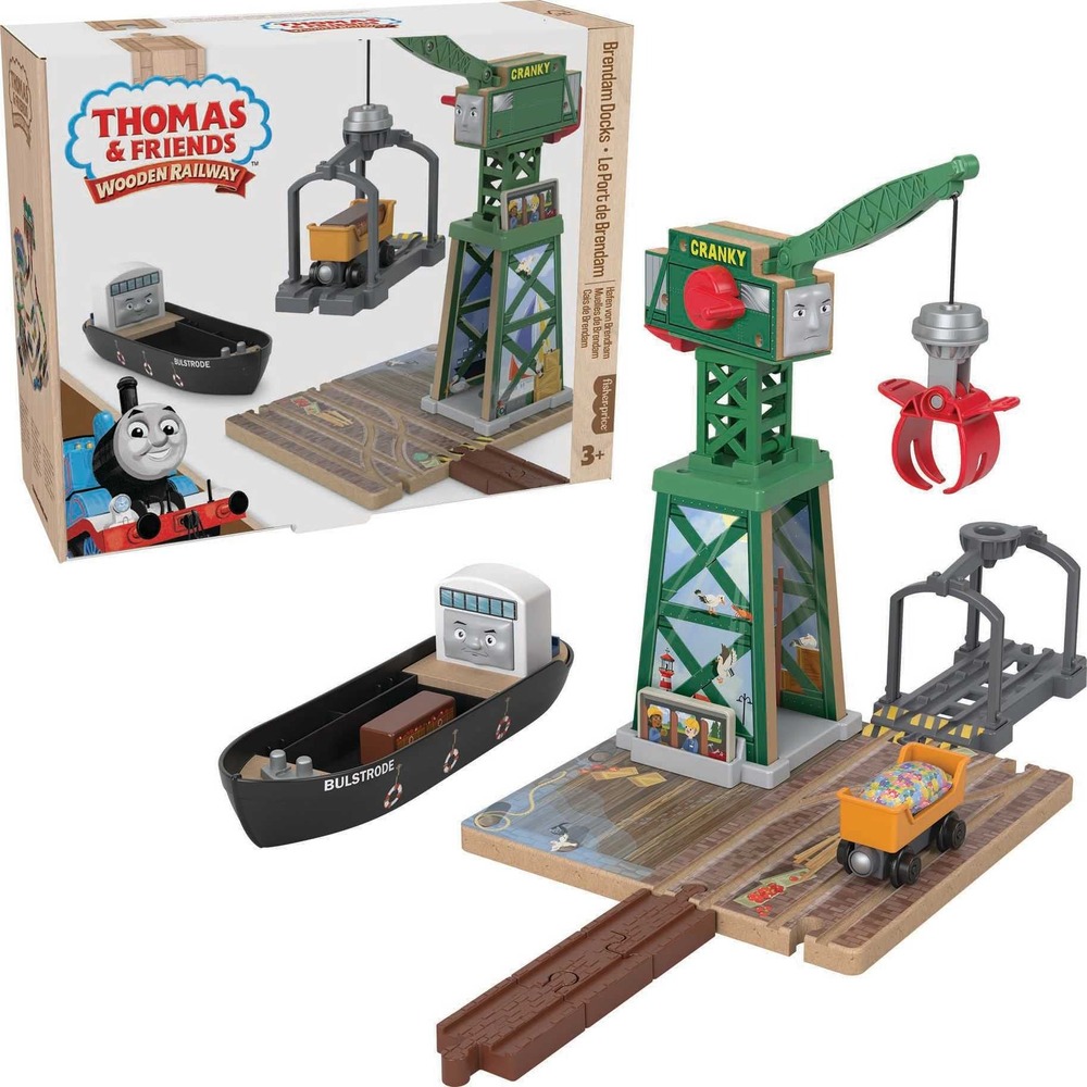 Wooden train sets