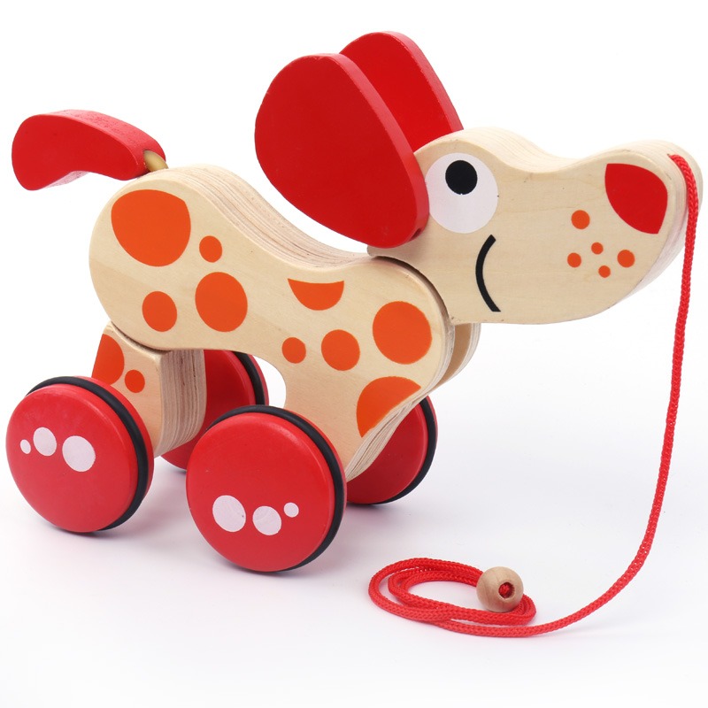 Wooden pull toys